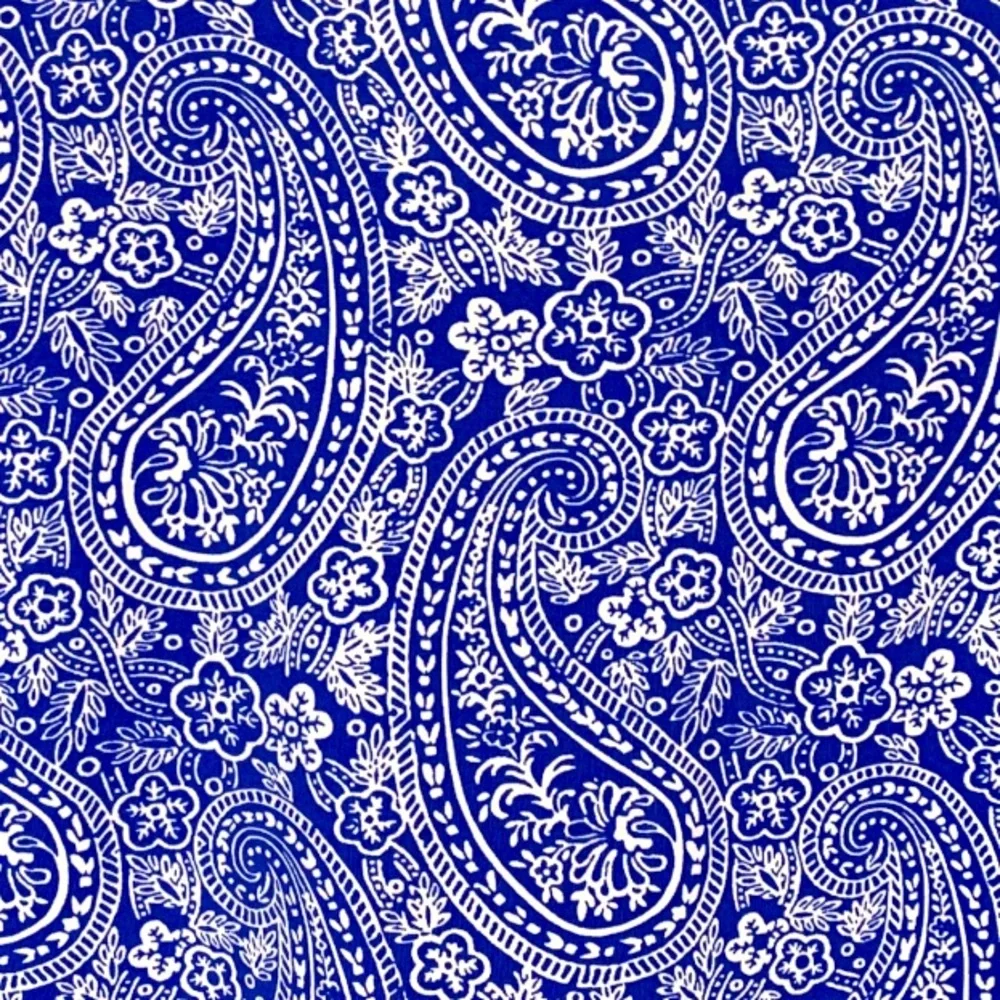 Lands End Swim Dress Paisley Beach Blue UV Protection Women’s Size Medium Petite - Picture 4 of 13